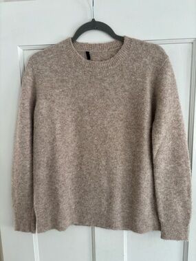 Jenni Kayne Cozy Crewneck Sweater in Beige medium